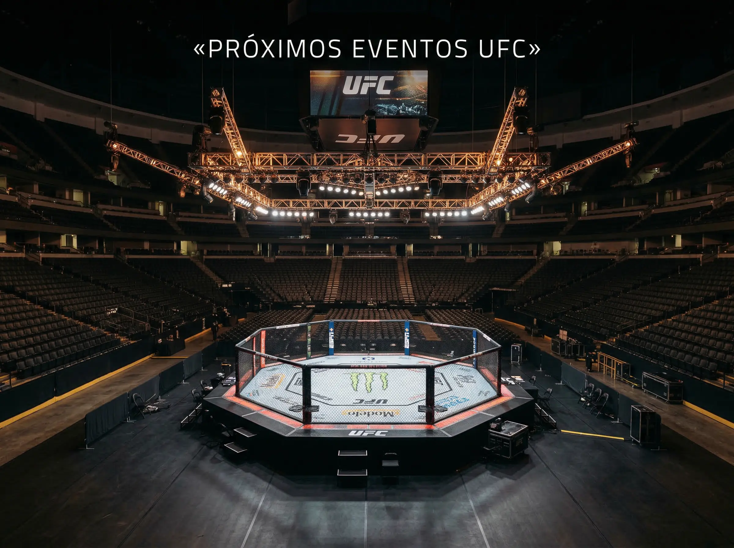 Calendario UFC 2026 con fechas y horarios para España