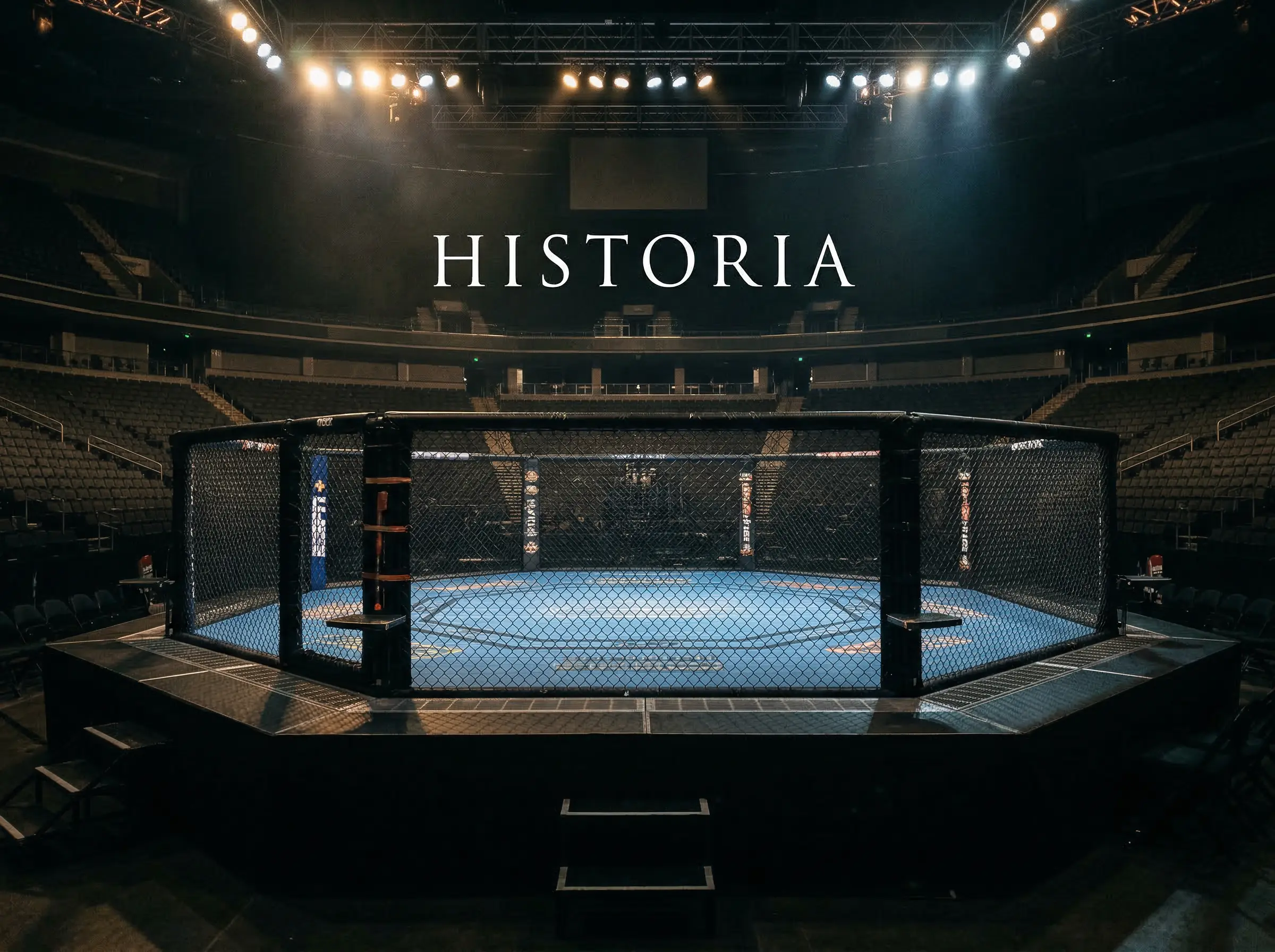 Evolución del octágono UFC desde los orígenes en 1993 hasta la era moderna
